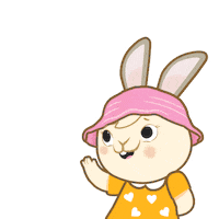 Sorry Bunny Sticker by familiesforlife.sg