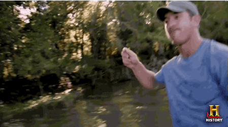 history frustrated gif GIF by Swamp People