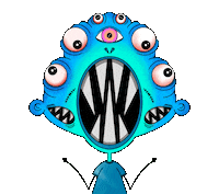 Monster Sticker by RARO