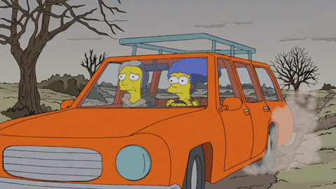 the simpsons car GIF by Fox TV