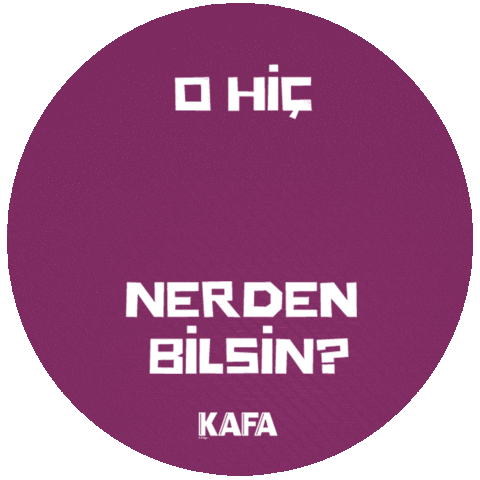 Ask Sticker by KAFA Dergi
