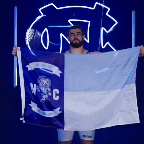 University Of North Carolina Wrestling GIF by UNC Tar Heels
