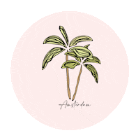 Palmtree Sticker by Pluk Amsterdam