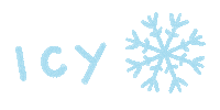 Snow Winter Sticker by Catharina Stewart