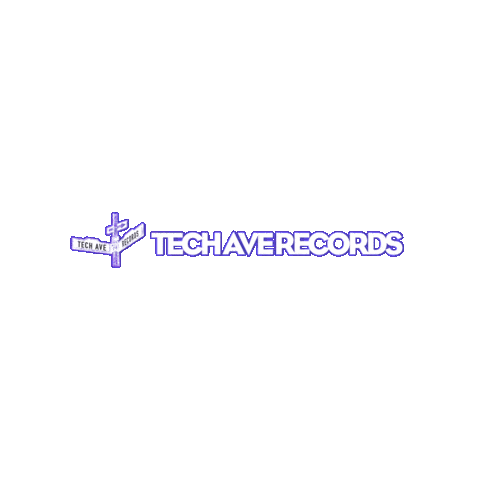 techavenuerecords giphygifmaker techave techavenue tech avenue Sticker