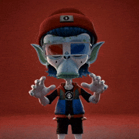 Walking Dead Zombie GIF by Moonie