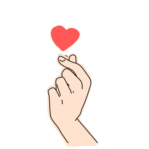 In Love Heart Sticker