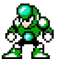 8 Bit Pixel Sticker
