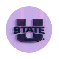 Utah State Usu Aggies Sticker by Utah State University