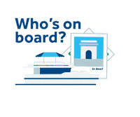 Captain Boating Sticker by Le Boat