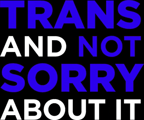 Proud Pride GIF by Trans Lifeline