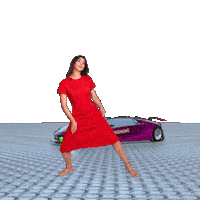 Dance Kiss Sticker by Robodrone