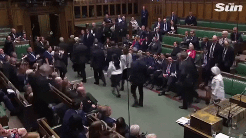 news giphydvr giphynewsinternational parliament brexit debate GIF