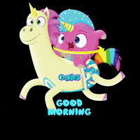 OOKSworld happy rainbow good morning gay GIF