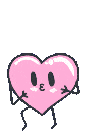 Dance Heart Sticker by Mendu