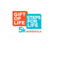 Fun Run Sticker by Gift of Life