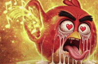 Angry Birds Heart GIF