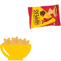 Tortilla Chips Snacks Sticker by HIPPEAS