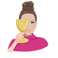 Happy Вино Sticker