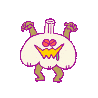 Halloween Monster Sticker