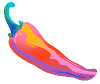Chili Pepper Tacos Sticker by Jordan Kay