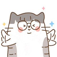 Lookiivn love cat cartoon hello Sticker