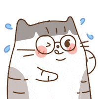 Lookiivn love cat cartoon hello Sticker