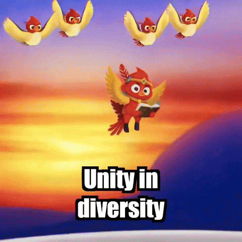Unity Wisdom GIF by The Cardinal Virtue