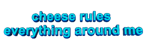 hungry cheese Sticker by AnimatedText