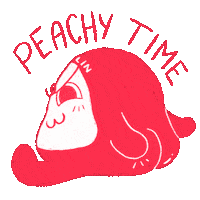 lemonramune booty butt peach bum Sticker