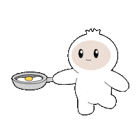 Tumtum Cooking Sticker by okdstudio