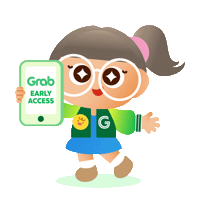 Sticker by Grab Singapore