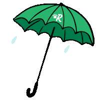 Dog Raining Sticker by Rover.com