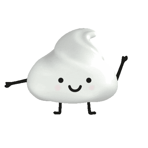 Foam Waving Sticker by bilou