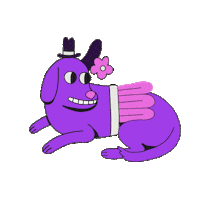 Dog Carnaval Sticker by Nubank