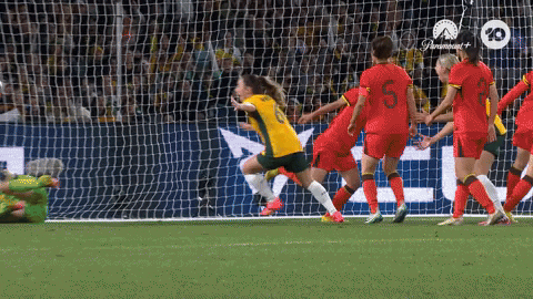 Celebration Goal GIF by Football Australia
