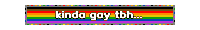 Gay Pride Pixel Sticker