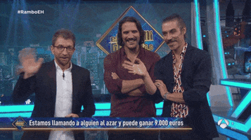 Aqui Estoy Antena 3 GIF by El Hormiguero