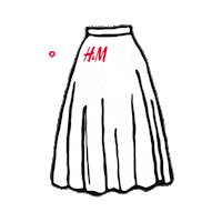skirt hm Sticker by H&M México
