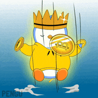 Crypto Pray GIF by Pudgy Penguins