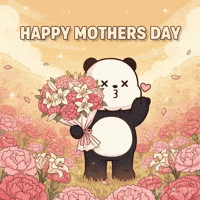Mothers Day Panda GIF by Kanpai Pandas