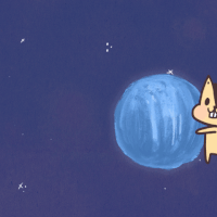 planet squirrel GIF