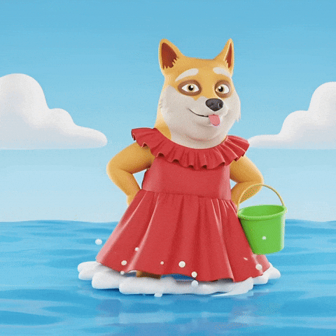 Happy Digital Art GIF by Doge Pound