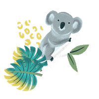 Illustration Wildlife Sticker by Bumkins Baby