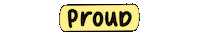 Proud Korean Drama Sticker