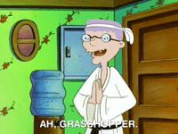 hey arnold grandma GIF