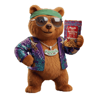 Happilo happi happilo bear with me cure bear Sticker