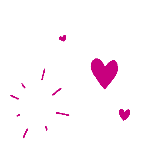 Love It Hearts Sticker