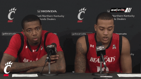 cincinnati bearcats smile GIF by University of Cincinnati Athletics