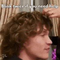 Blink Twice Help GIF